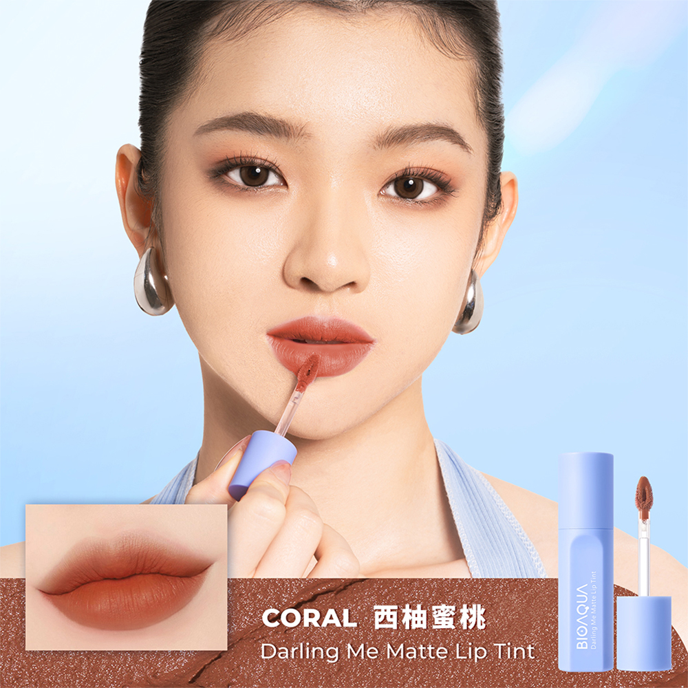 BIOAQUA｜親密如我柔霧啞光唇釉