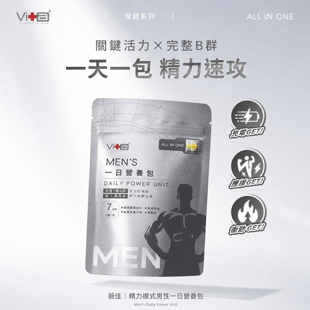 一天一包、精力速攻