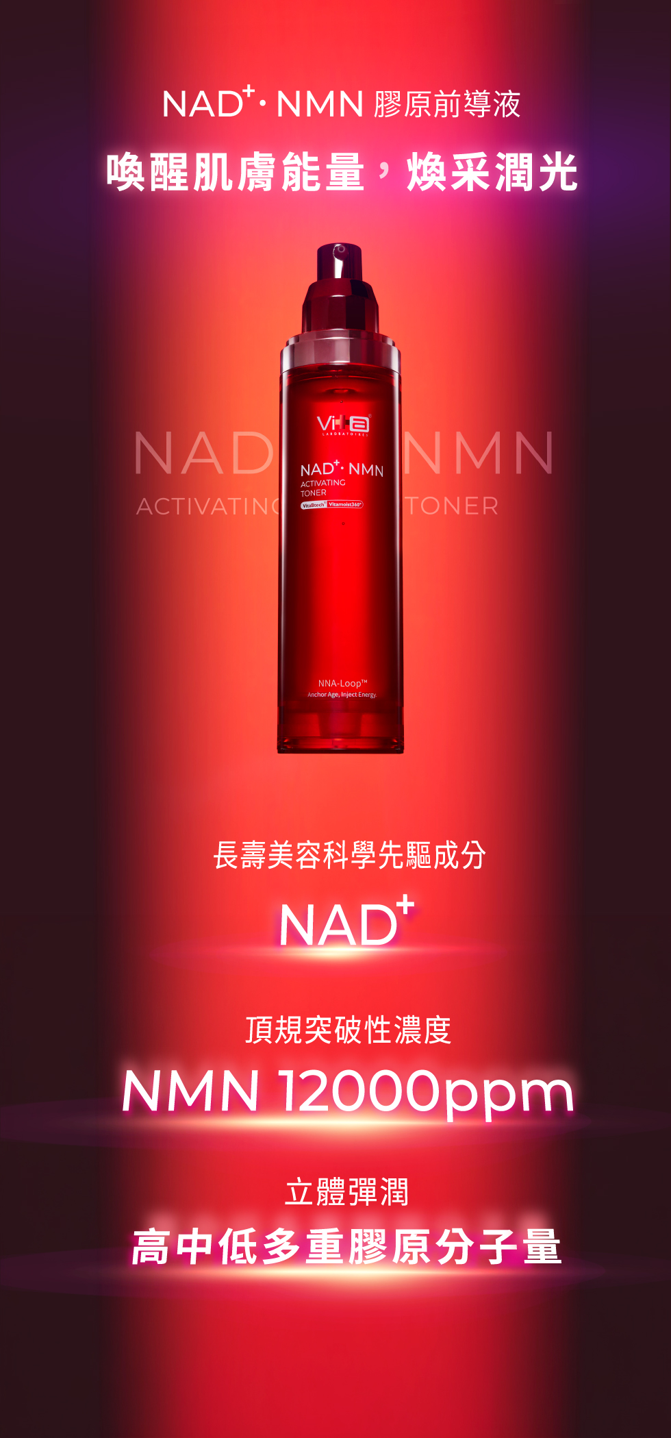 NAD⁺NMN膠原前導液