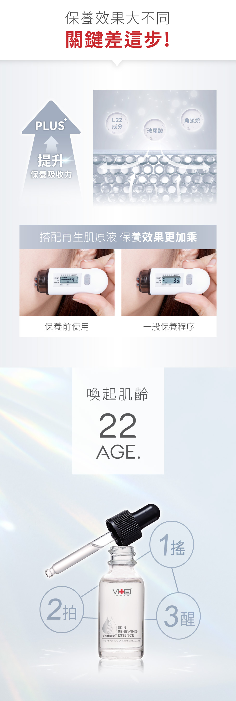 薇佳 再生肌原液 提升柔嫩度 緊實彈力 重現健康肌膚