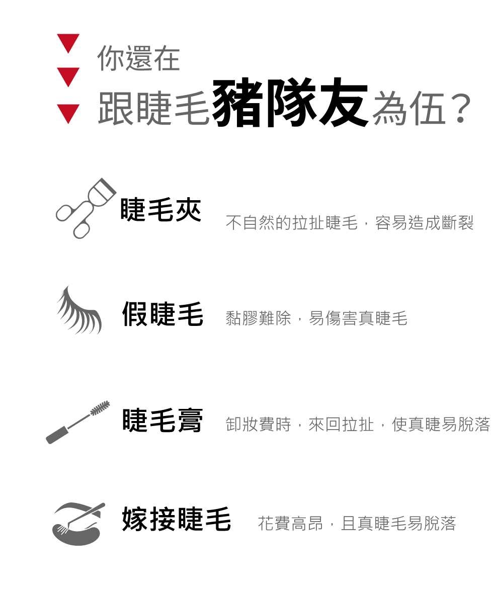 各種處理睫毛NG行為