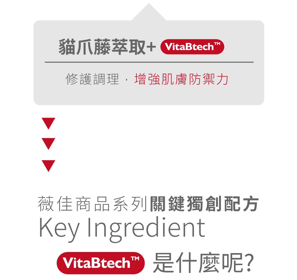貓爪藤萃取 薇佳關鍵獨創配方 VitaBtech